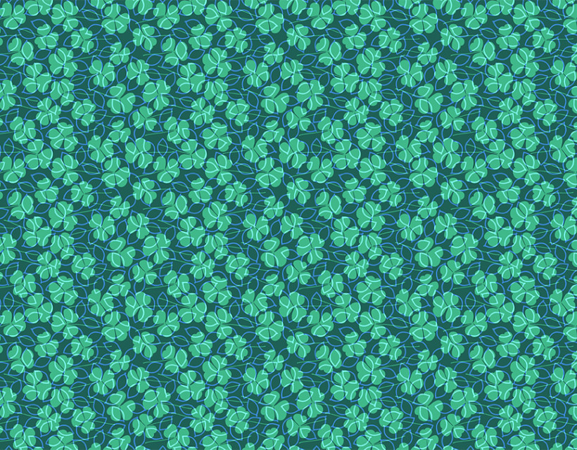 Winter Leaves Pattern