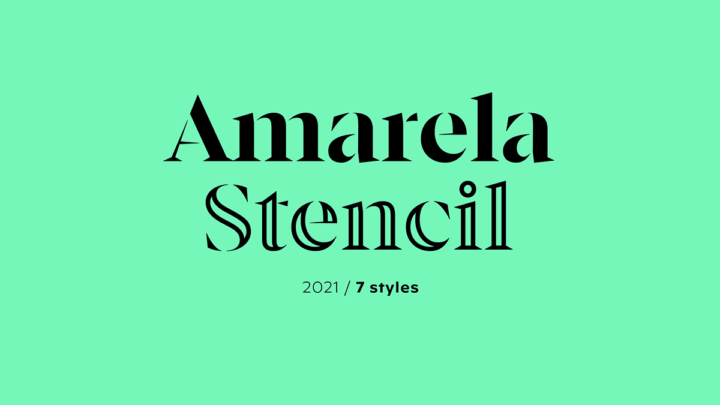 Amarela Stencil
