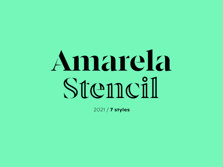 Amarela Stencil